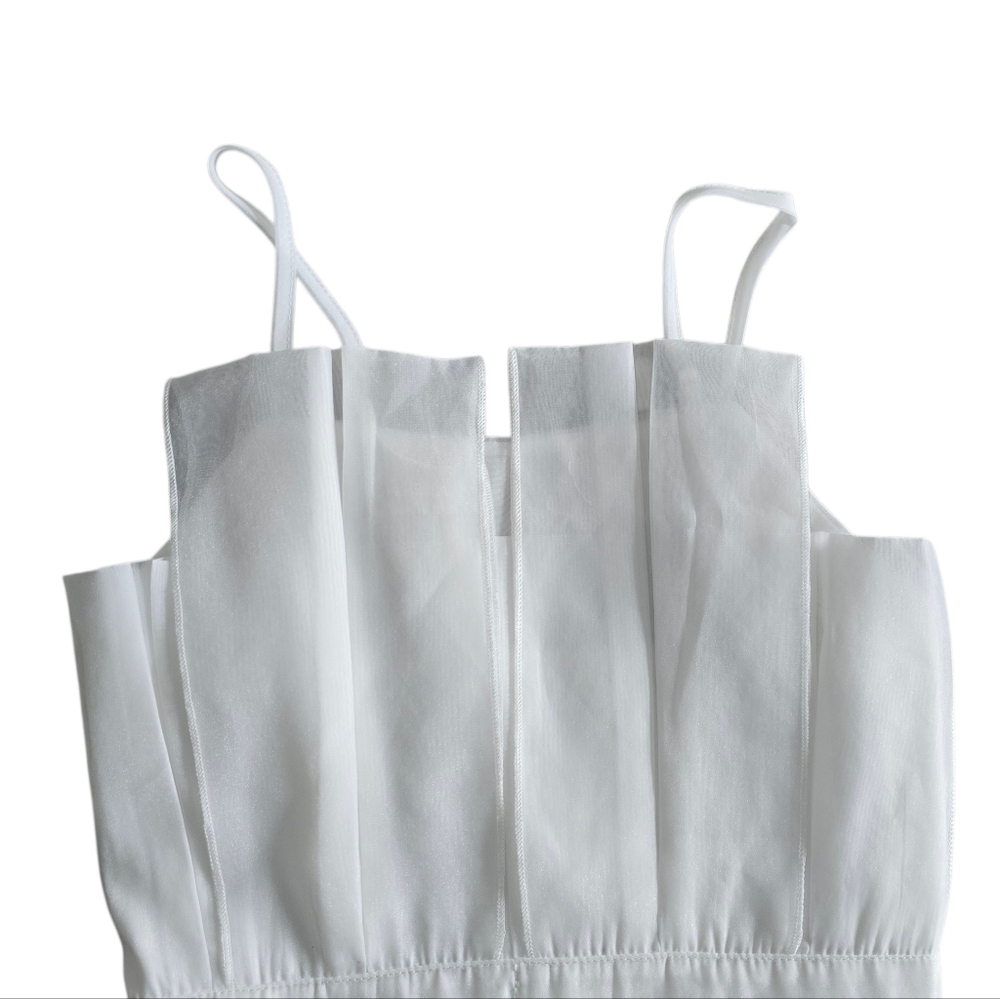 Cloud Ten Women's White Structured Cami Size Small - image 3